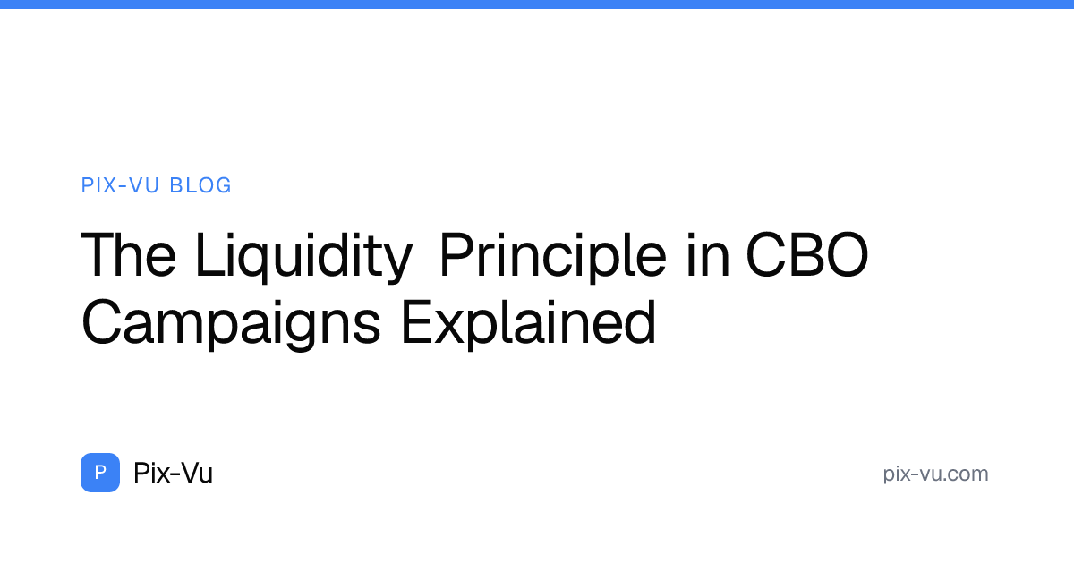 The Liquidity Principle in CBO Campaigns Explained