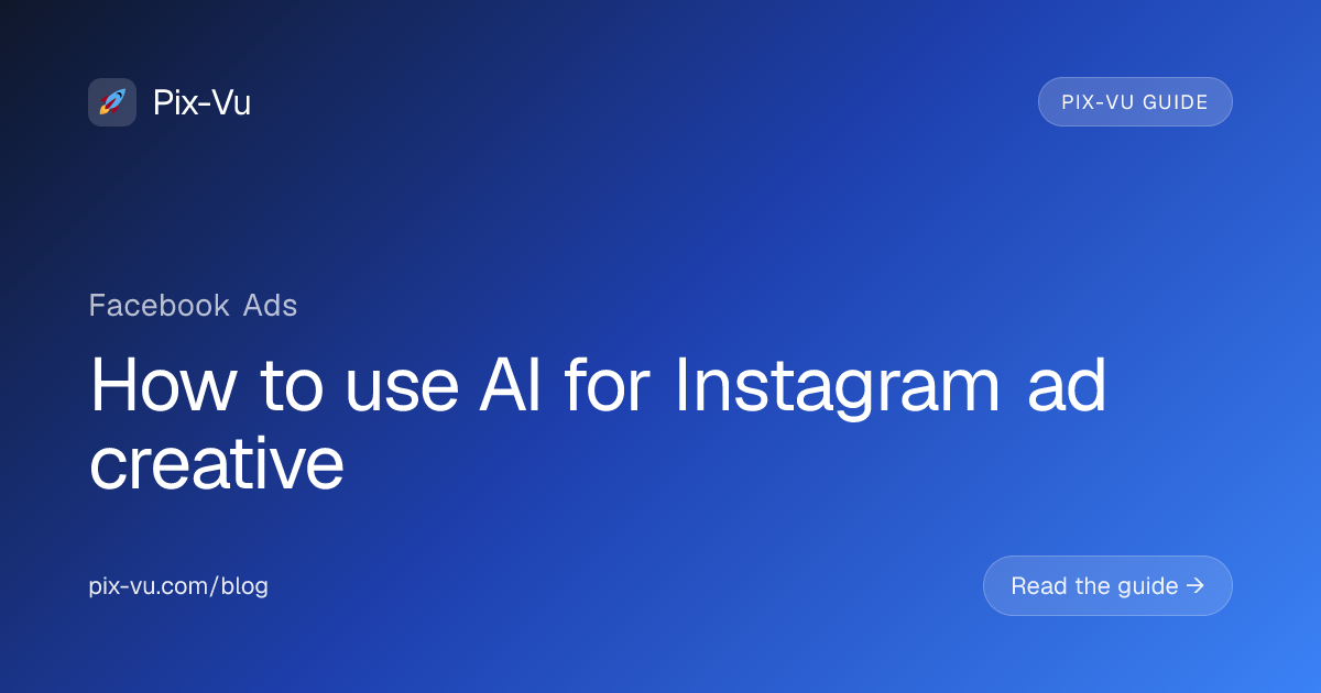 How to use AI for Instagram ad creative